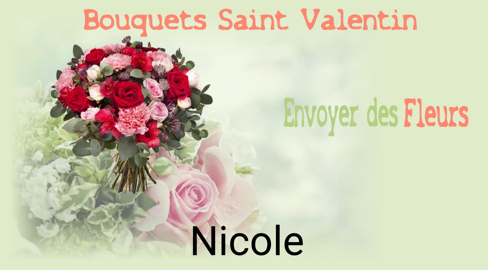 Roses de Saint-Valentin livrées à Nicole